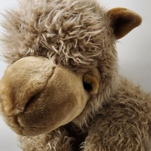 Plow And Hearth Lg Stuffed Allie Alpaca Llama Cuddle Plush Toy Gift Collectible